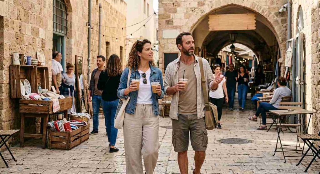 שוק הפשפשים ויפו העתיקה באותו יום - איך מחלקים את הביקור